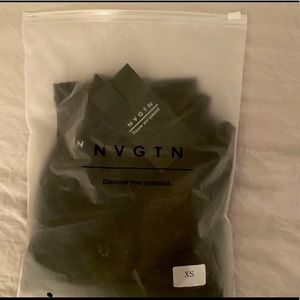 SOLD OUT XS NVTGN SIGNATURE LEGGINGS IN TRUE BLACK